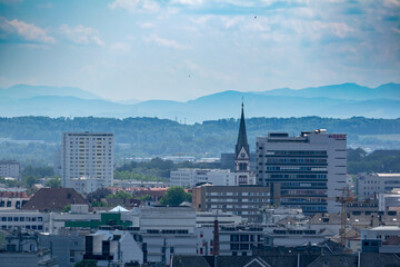 panorama of Linz