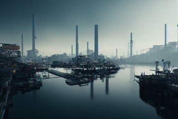 Obraz premium harbour full of stories.