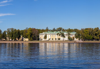 Fototapeta na wymiar Kamennoostrovsky palace in St. Petersburg, Russia