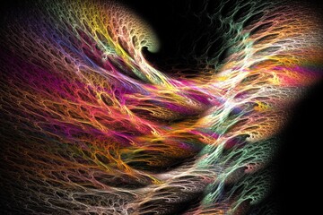 abstract fractal background