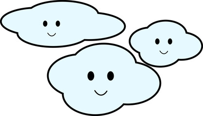 かわいい霧・煙・雲