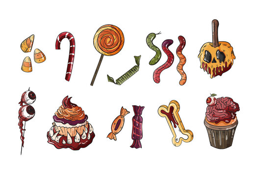 Halloween Candy and Trick or Treat Sweets