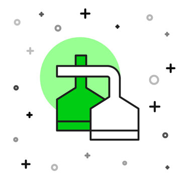 recommend clip art: Filled outline Traditional brewing vessels in brewery icon isolated on white background. Beer brewing process. Distillery plant, brewery. Vector