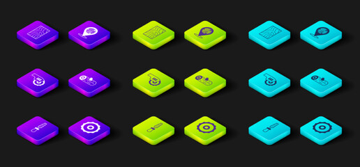 Set Rasp metal file, ircular saw blade, Electric circular, Wooden logs, and beam icon. Vector