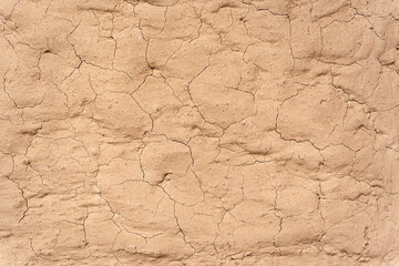 Clay cracked wall texture bg