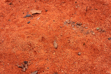 Red sand ground texture bg