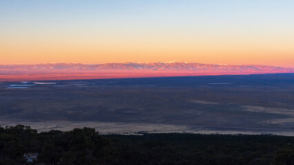 Campground overlooking the San Luis Valley