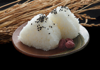 おにぎり　　スタジオ撮影　