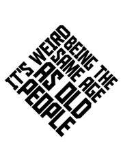 being old people age 