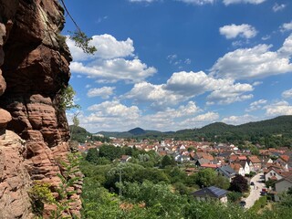City of Dahn, Palatinate forest