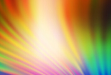 Light Multicolor vector blurred template.