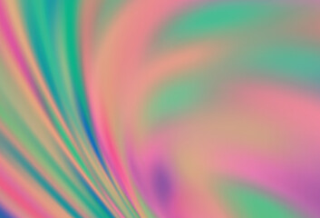 Light Pink, Yellow vector abstract bright template.