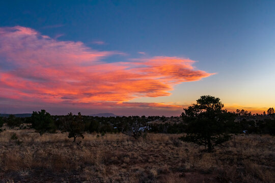 Sunset Near Los Alamos, New Mexico