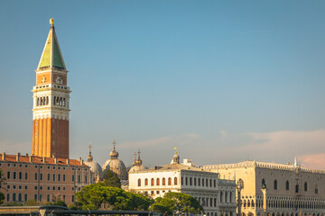 Fototapeta premium San Marco square and campanile bell tower, Venice, Italy