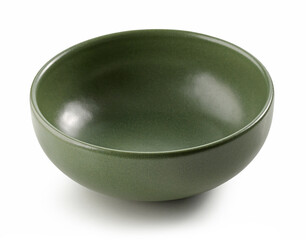 empty green bowl