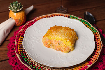 Escondidinho de camarão