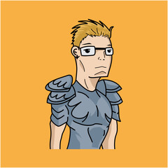 illustration of a man