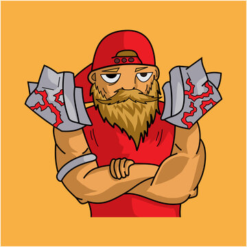 illustration of a man