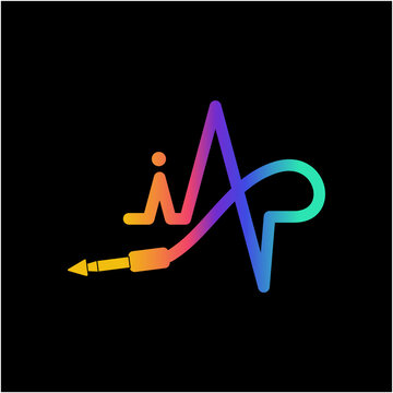 Abstract sound illustration