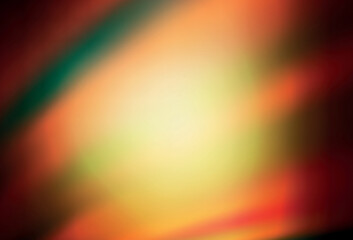 Dark Orange vector abstract blurred background.