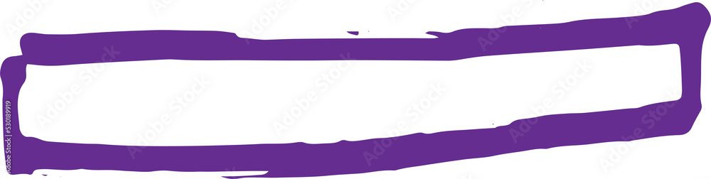 Poster artistic line brush stroke design element