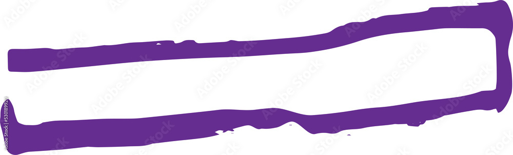 Poster artistic line brush stroke design element