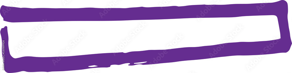 Poster artistic line brush stroke design element