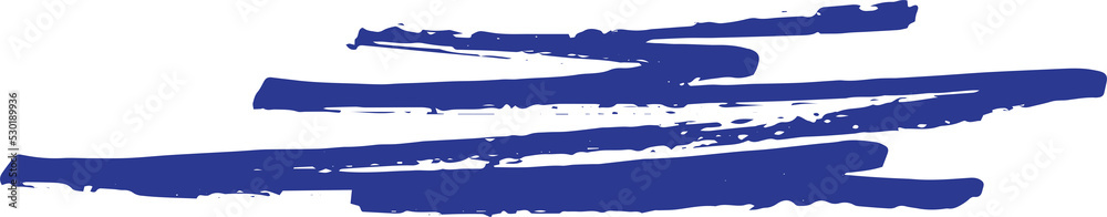 Poster artistic line brush stroke design element