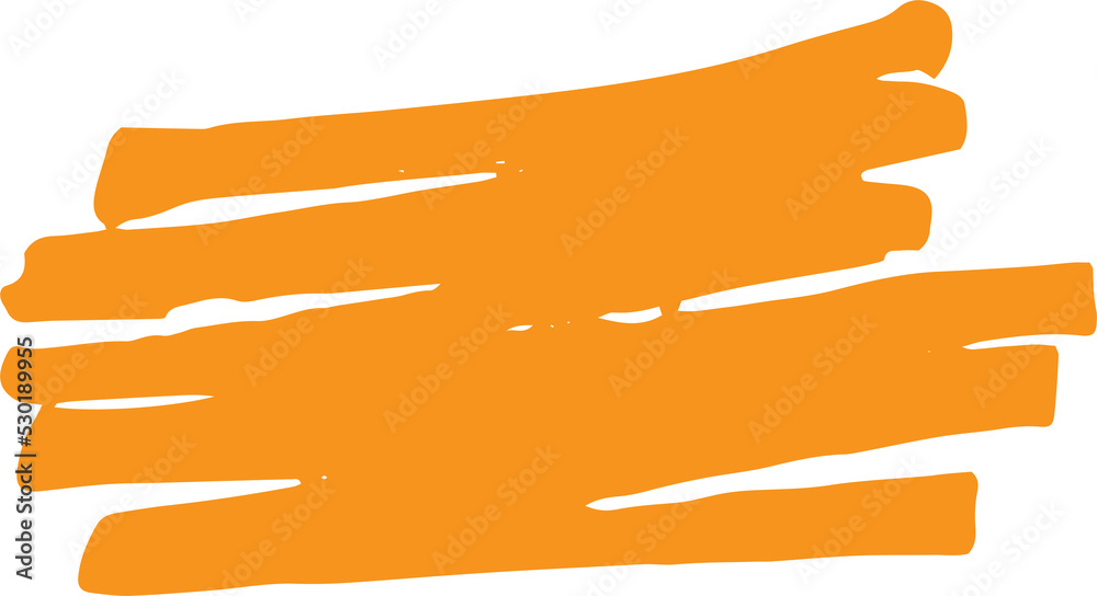 Poster artistic line brush stroke design element