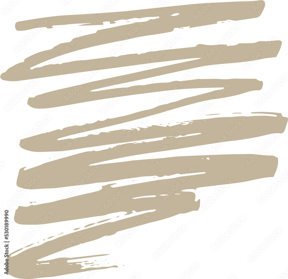Poster artistic line brush stroke design element