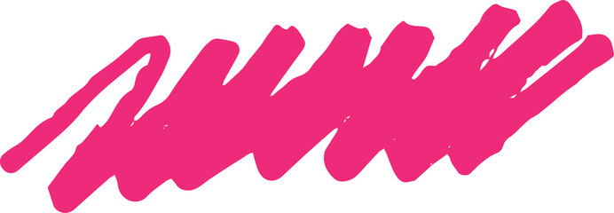 artistic line brush stroke design element