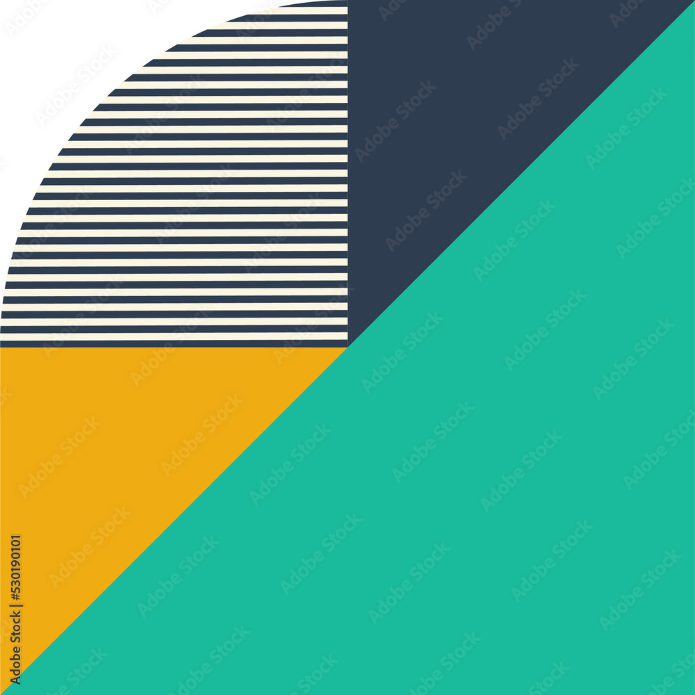 Aufkleber trendy geometric with checkered patterns in multiple colors and shapes. creative contemporary design element in square for decoration of pop theme design.
