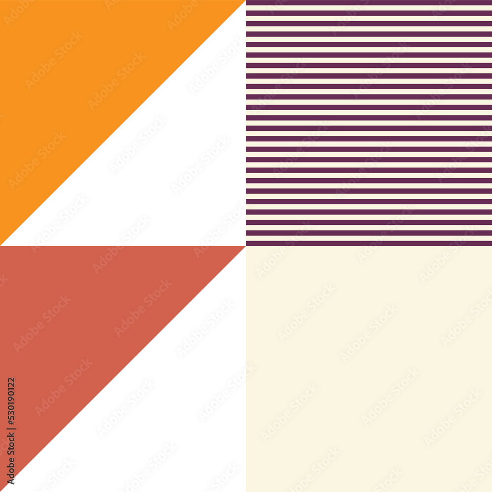 Aufkleber trendy geometric with checkered patterns in multiple colors and shapes. creative contemporary design element in square for decoration of pop theme design.