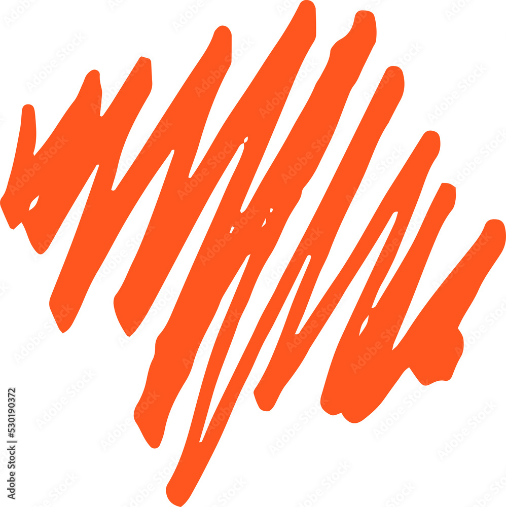 Poster abstract colorful scribble line stroke, artistic graphic design elements for lower third, brush line
