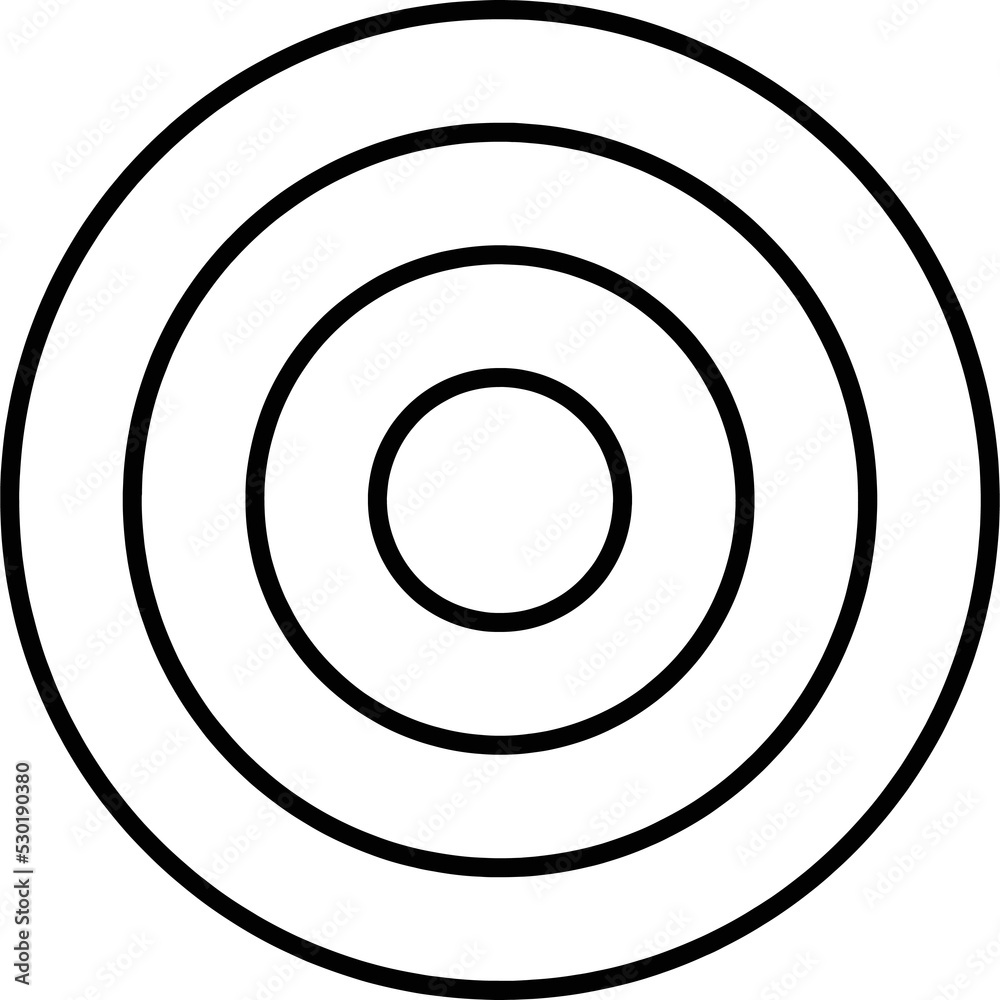 Poster round abstract trendy design element. aesthetic shape for creative design ornament. collection of mi