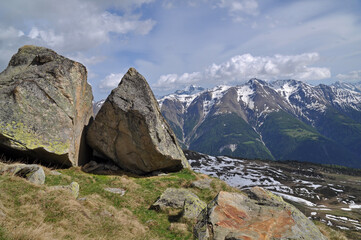 Berglandschaft Schweiz Vallis