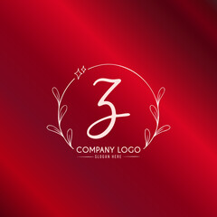 Premium Luxury modern brand monogram letter z Logo design template for your business