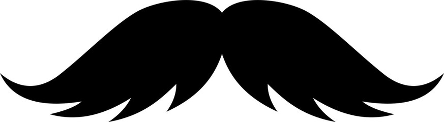 Male mustaches isolated male moustache hairstyle