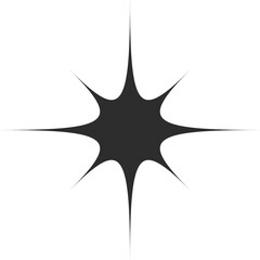 Glittering star sparkling twinkling light particle