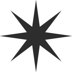 Obraz premium Twinkle star burst, glitter flare effect sparkle