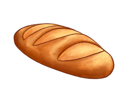 Bread Loaf Linear Icon. Thin Line Illustration. Bakery. Contour Symbol.  Vector Isolated Outline Drawing Royalty Free SVG, Cliparts, Vectors, and  Stock Illustration. Image 102737262.