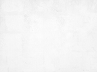 White concrete wall background in vintage style for graphic design or wallpaper