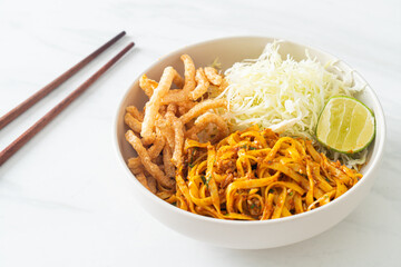 Chinese Yunnan Noodles or Kwa Meng