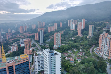 Downtown Medellin Colombia on a cloudy day 8