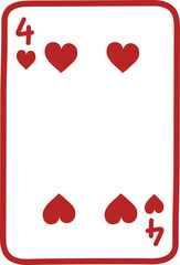 Poker Card Doodle Icon