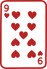 Poker Card Doodle Icon