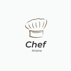 chef hat logo design