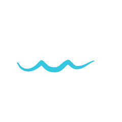 line water waves icon