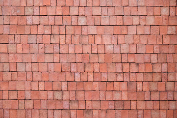 brown brick wall textured, construction industry