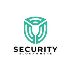 security logo vector design template